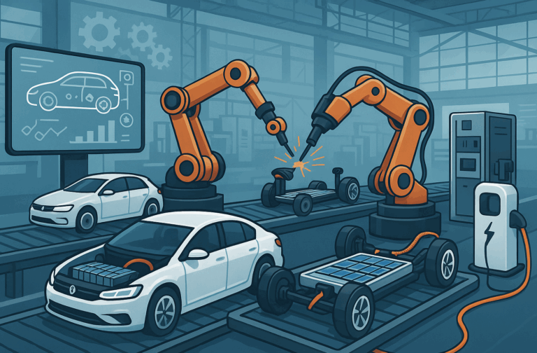 15.07.2025: Drei E|PTS Professoren im Digitalen Thementalk zur Zukunft der Elektromobilitätsproduktion