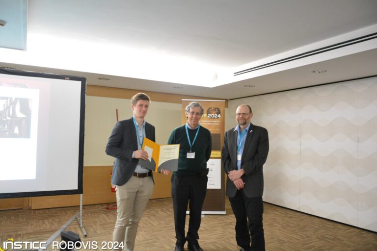 28.02.2024: Best Student Paper Award der ROBOVIS für Matthias Kalenberg