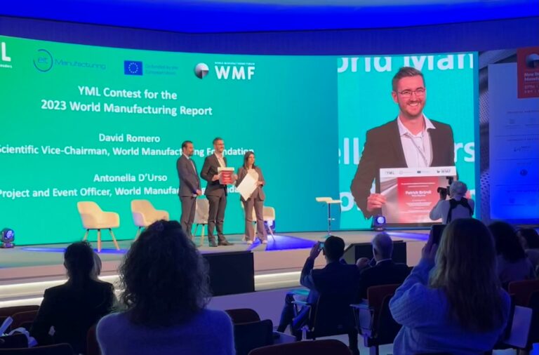 28.11.2023 Sieg beim Young Manufacturing Leaders Contest 2023 im Rahmen des World Manufacturing Forum in Treviglio