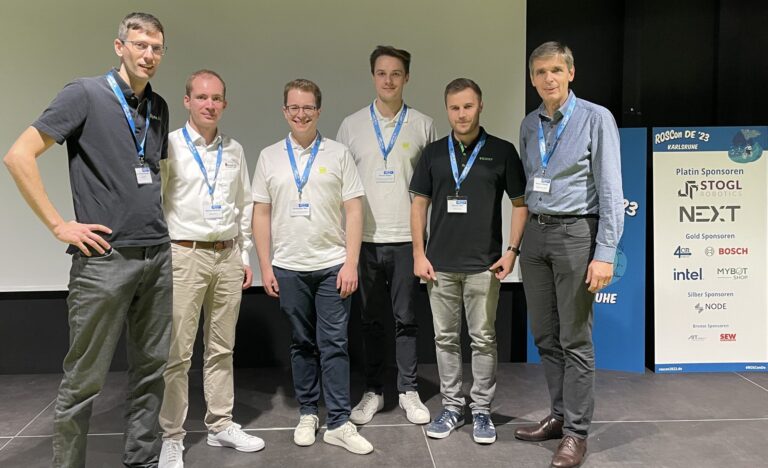 23.-24.11.2023: Forschungsprojekt „POV.OS“ bei der ersten deutschsprachigen ROS-Konferenz (ROSCon DE) in Karlsruhe vorgestellt