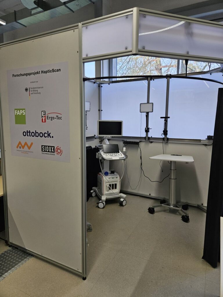 23.11.2023: Projekttreffen HapticScan am Lehrstuhl FAPS