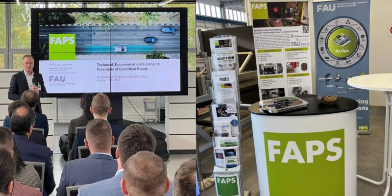 17.10.-19.10.2023: Forschungsbereich Elektromaschinenbau stellt im Rahmen der “Reutlingen E-Mobility Days” aus