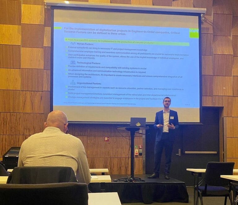 17.-21.09.2023: FAPS auf “Advances in Production Management Systems (APMS) 2023” in Trondheim vertreten