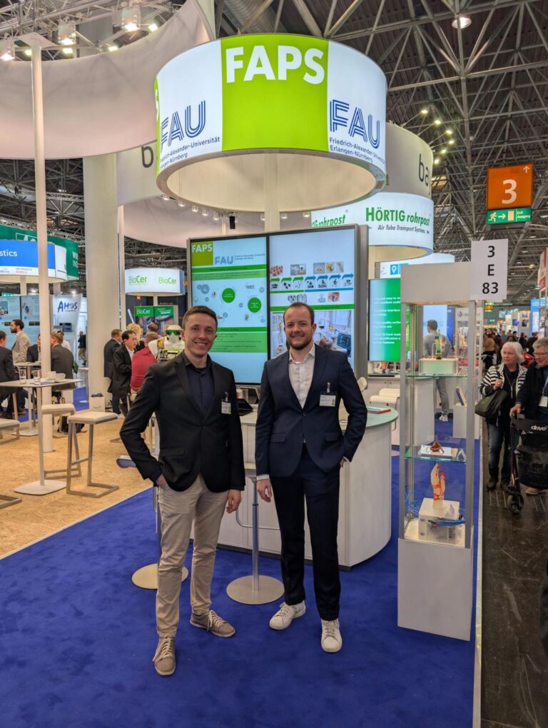 11.-14.11.2024: FAPS präsentierte Innovationen in der Medizintechnik auf der MEDICA 2024