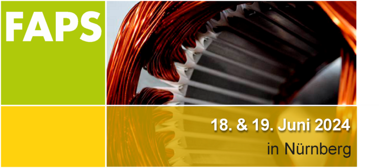 FAPS-Grundlagenseminar “Produktion elektrischer Antriebe” – 18.-19. Juni 2024 – 8. Auflage