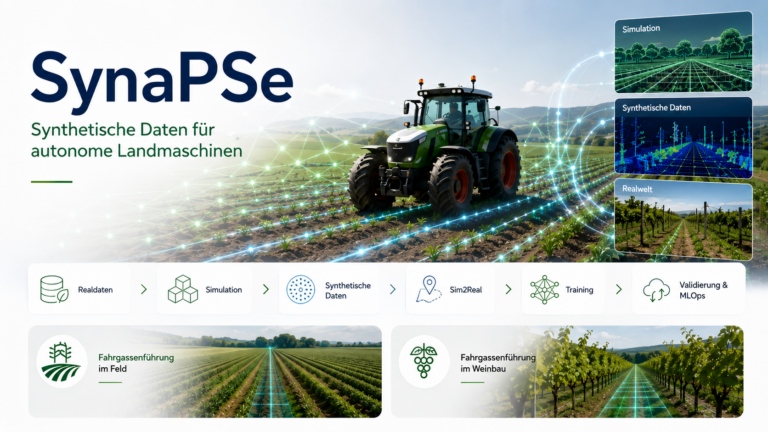 SynaPSe – Synthetische adaptive Umgebungen und Daten-Pipelines für autonome Systeme