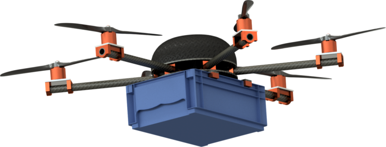 Intrafly – Einsatz autonomer Flugroboter in der Intralogistik