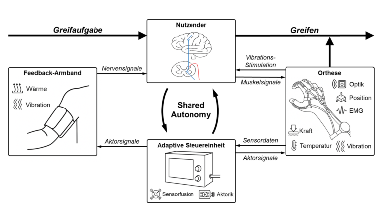 BIONIK – Bidirektionale Schnittstelle zwischen Neuroorthesen und Nutzenden zur interaktiven Kontrolle