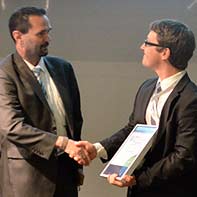 30.10.2013: Dr. Christian Ziegler erhält -Bühler Motor Mechatronic Award-